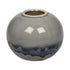 Rumble, Vase, dia10.5xH9 cm, Blue/Dark Silver